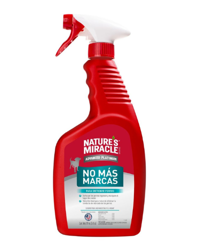 Spray no mas marcas para perro nature miracle