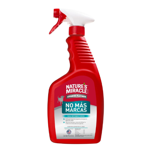 Spray no mas marcas para perro nature miracle